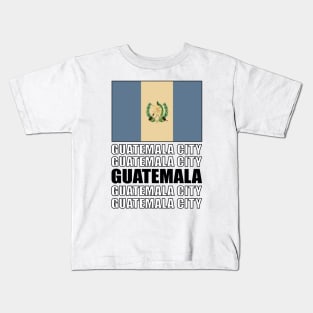 Flag of Guatemala Kids T-Shirt